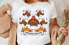 Thanksgiving Cooking Crew Png Product Image 3
