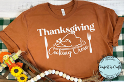 Thanksgiving Cooking Crew SVG and Sublimation Product Image 3
