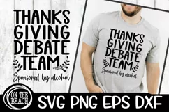 Thanksgiving Debate Team - Thanksgiving SVG PNG EPS DXF Product Image 1