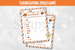Thanksgiving Emoji Game For Adults Product Image 2