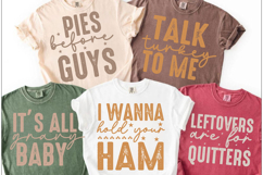 Thanksgiving Funny PNG Trendy T-shirt Png Product Image 1