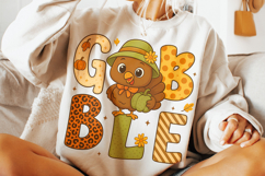 Gobble PNG, Autumn Png, Thanksgiving, Fall PNG, Turkey PNG Product Image 3