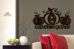 Fall Pumpkin Sign SVG Bundle Laser Cut Files |Welcome Sign Product Image 5