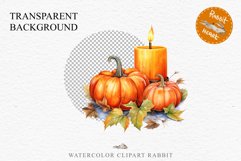 Thanksgiving Pumpkin With Candle Clipart PNG Scrapbooking Fairy Tale Image Watercolor Transparent Print illustration sublimation creepy printable digital watercolor scary halloween Pumpkin candle, Scary Spooky clipart, sublimation nursery, fall autumn