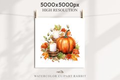 Thanksgiving Pumpkin With Candle Clipart PNG Scrapbooking Fairy Tale Image Watercolor Transparent Print illustration sublimation creepy printable digital watercolor scary halloween Pumpkin candle, Scary Spooky clipart, sublimation nursery, fall autumn