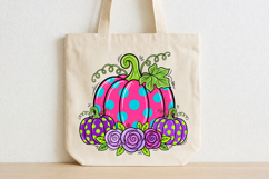 Thanksgiving Pumpkins PNG, Fall Harvest Sublimation Design Product Image 4