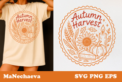 Thanksgiving Postage Stamp Bundle | Fall Harvest SVG Product Image 8
