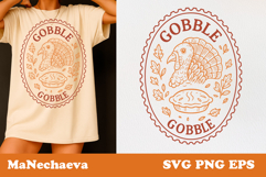 Thanksgiving Postage Stamp Bundle | Fall Harvest SVG Product Image 16