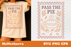 Thanksgiving Postage Stamp Bundle | Fall Harvest SVG Product Image 17