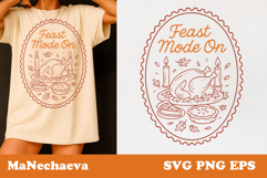 Thanksgiving Postage Stamp Bundle | Fall Harvest SVG Product Image 20