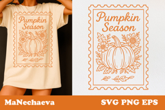 Thanksgiving Postage Stamp Bundle | Fall Harvest SVG Product Image 24