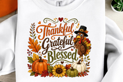Autumn Sublimation, Fall Sublimation, Halloween Autumn PNG Product Image 2