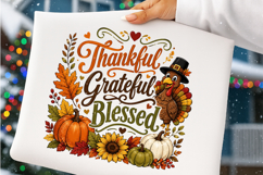 Thanksgiving Sublimation Design Product Image 3