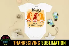 Thankful for my Gnomies I Thanksgiving Gnome Designs Product Image 2