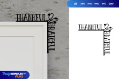 Thankful & Grateful Trim Corner Product Image 1