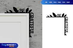 Be Grateful - Thanksgiving Trim Corner Product Image 1