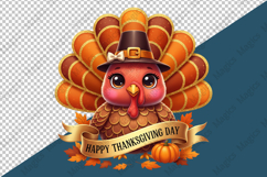 Thanksgiving Turkey PNG Product Image 3