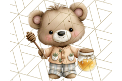 Thanksgiving Woodland Animals Clipart PNG Product Image 5