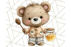 Thanksgiving Woodland Animals Clipart PNG Product Image 5