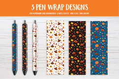 Cute Thanksgiving Pen Wrap Designs Sublimation or Waterslide Product Image 1