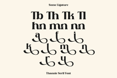 Thannie - Display Serif Font Product Image 4