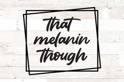 That melanin though, black woman svg, melanin svg Product Image 1