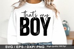 That's My Boy - Baseball SVG Design Product Image 1