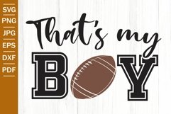 Football Bundle SVG - Football Mom SVG Product Image 13