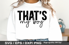 That's My Boy - Baseball SVG Design Product Image 1