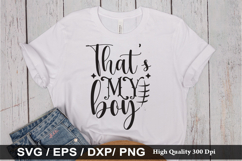 Game Day SVG Design - That s My Boy out There Product Image 5