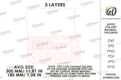 100th Days of School Sign Laser Cut. School SVG Product Image 2