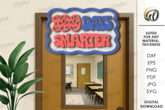100th Days of School Signs Bundle Laser Cut. School SVG Product Image 11