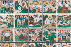27 Spritual Buddhist Artworks from 18th Century Set 1 Product Image 2