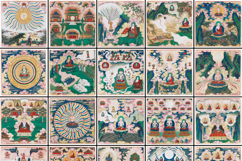 27 Spritual Buddhist Artworks from 18th Century Set 2 Product Image 2