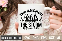 The Anchor Holds In Spite Of The Storm SVG File Product Image 3