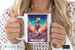 The Audacity Tarot Card PNG | Funny Tarot Card Product Image 2