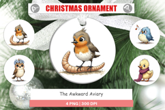 The Awkward Aviary Ornament Product Image 1