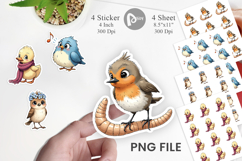 The Awkward Aviary Sticker Product Image 1