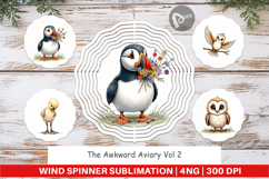 The Awkward Aviary Wind Spinner Product Image 1