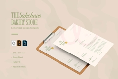 Bakehaus Bakery Store - Letterhead Product Image 1