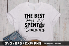 Camping SVG Design - Camping T-Shirt Design Product Image 4