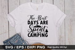 Camping SVG Design - Camping T-Shirt Design Product Image 3