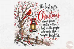The Best Gifts at Christmas Aren't Found Under a Tree PNG Product Image 1