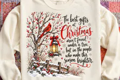 The Best Gifts at Christmas Aren't Found Under a Tree PNG Product Image 4