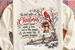 The Best Gifts at Christmas Cardinal & Lantern Inspirational Product Image 4