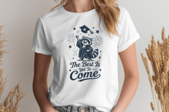 The Best Is Yet To Come SVG - Funny Raccoon Graduation PNG Product Image 3