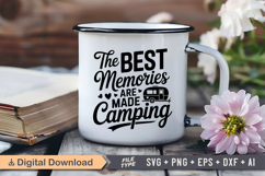 The Best Memories Are Made Camping SVG File | Camping SVG Product Image 3