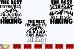 The Best Memories Are Made Hiking SVG | Hiking SVG | Nature Product Image 2