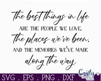 Farmhouse Friends Sign Svg, The Best Things In Life Product Image 2