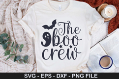 The boo crew SVG - Halloween Design Product Image 1